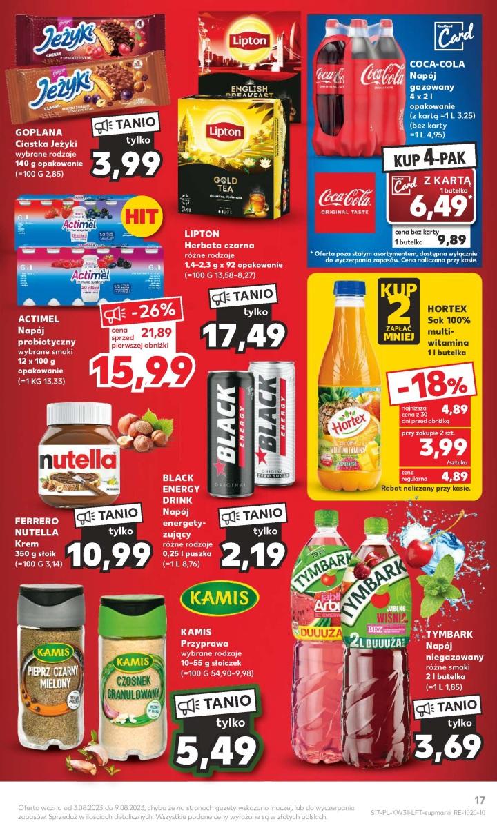 Gazetka promocyjna Kaufland do 09/08/2023 str.17