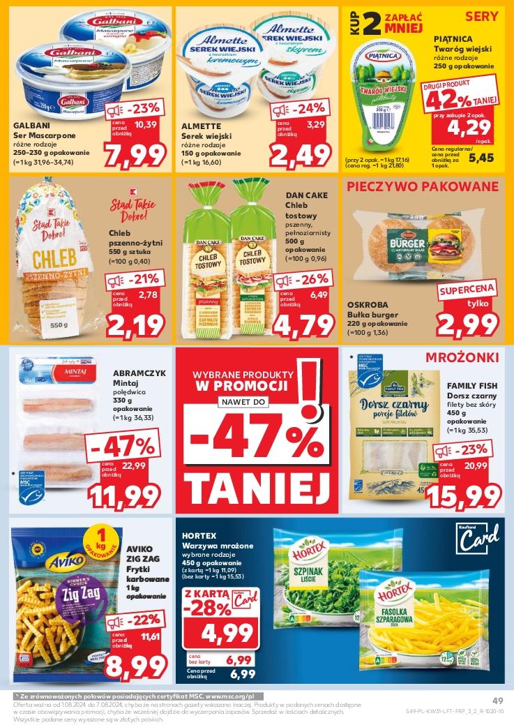 Gazetka promocyjna Kaufland do 07/08/2024 str.49