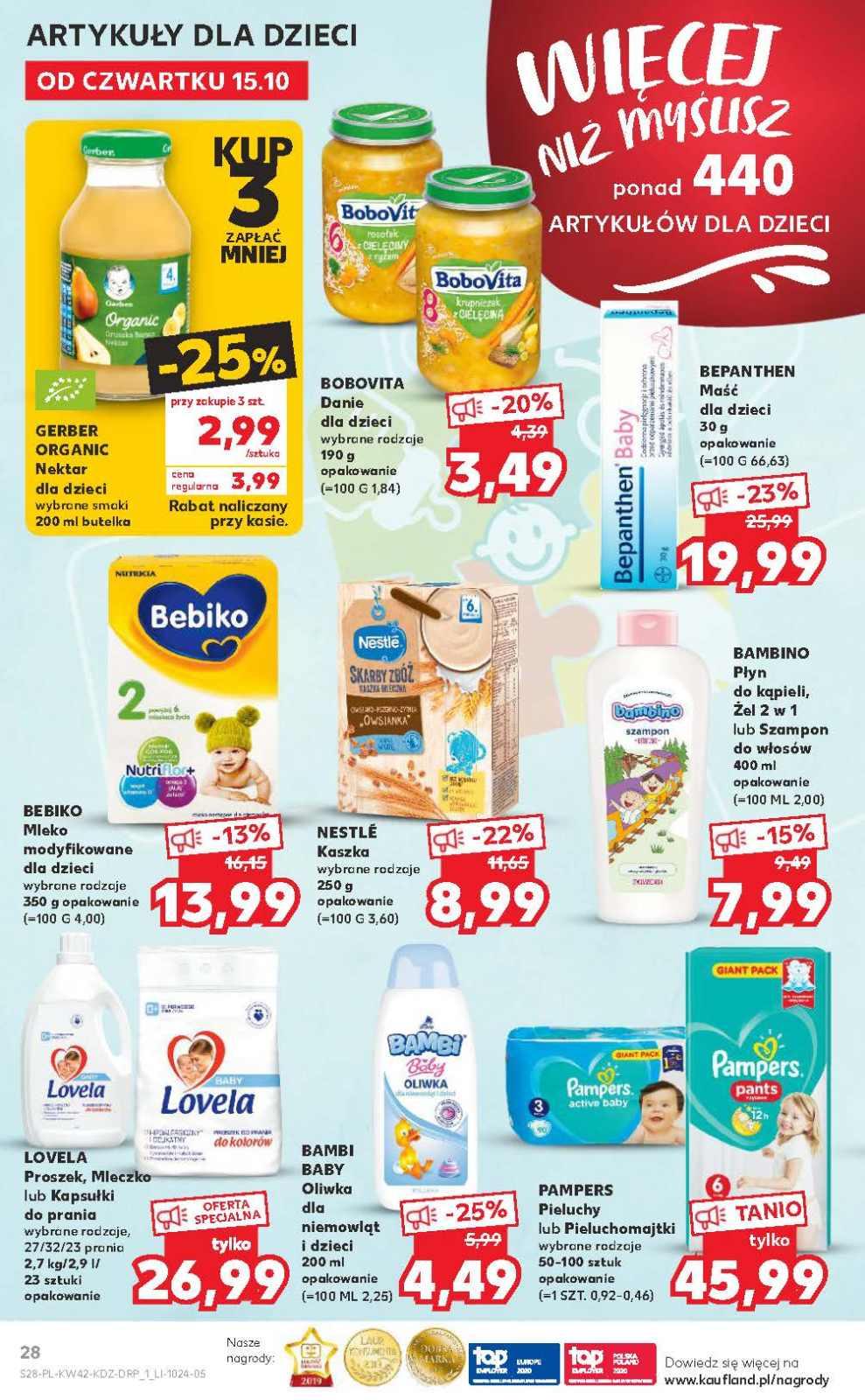 Gazetka promocyjna Kaufland do 21/10/2020 str.28