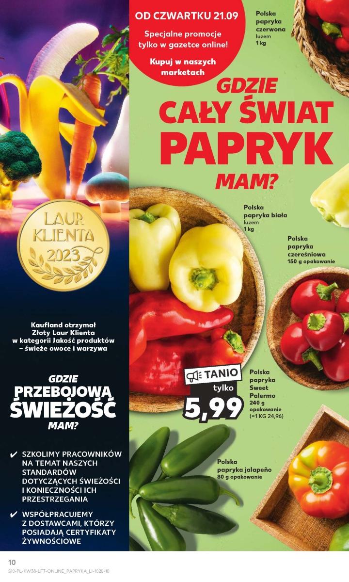 Gazetka promocyjna Kaufland do 27/09/2023 str.10