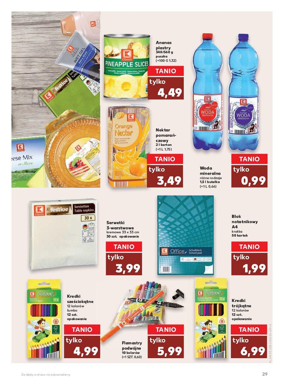 Gazetka promocyjna Kaufland do 23/08/2017 str.29