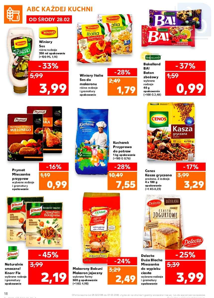 Gazetka promocyjna Kaufland do 07/03/2018 str.18