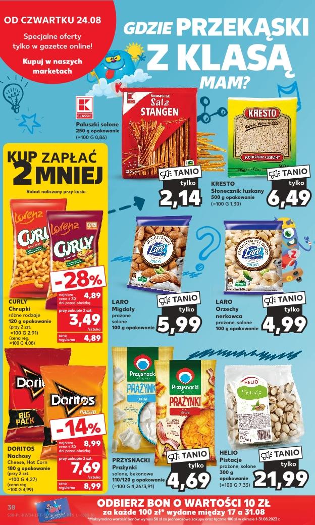 Gazetka promocyjna Kaufland do 30/08/2023 str.38