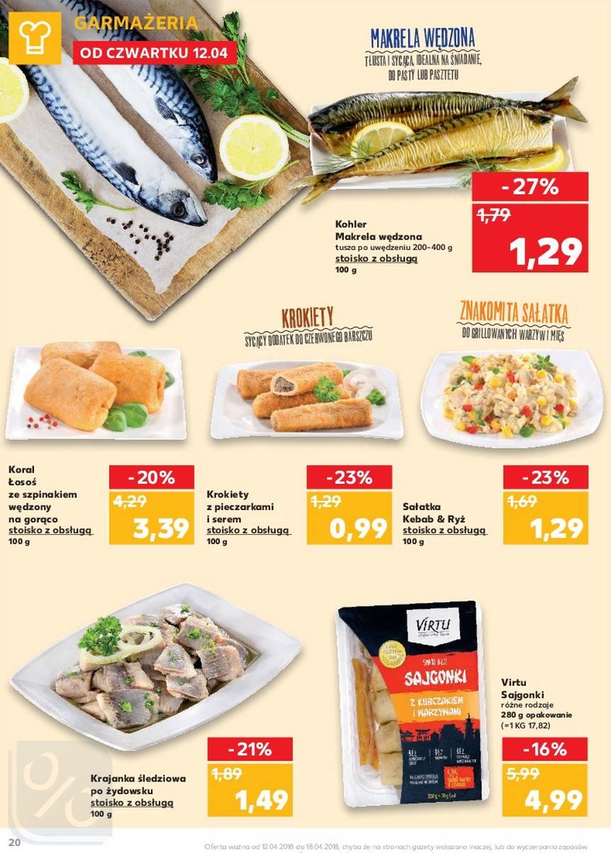 Gazetka promocyjna Kaufland do 18/04/2018 str.20