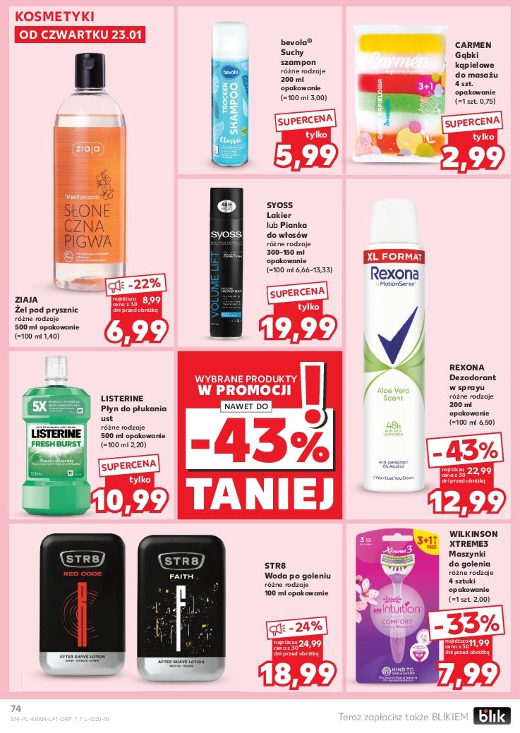 Gazetka promocyjna Kaufland do 29/01/2025 str.74