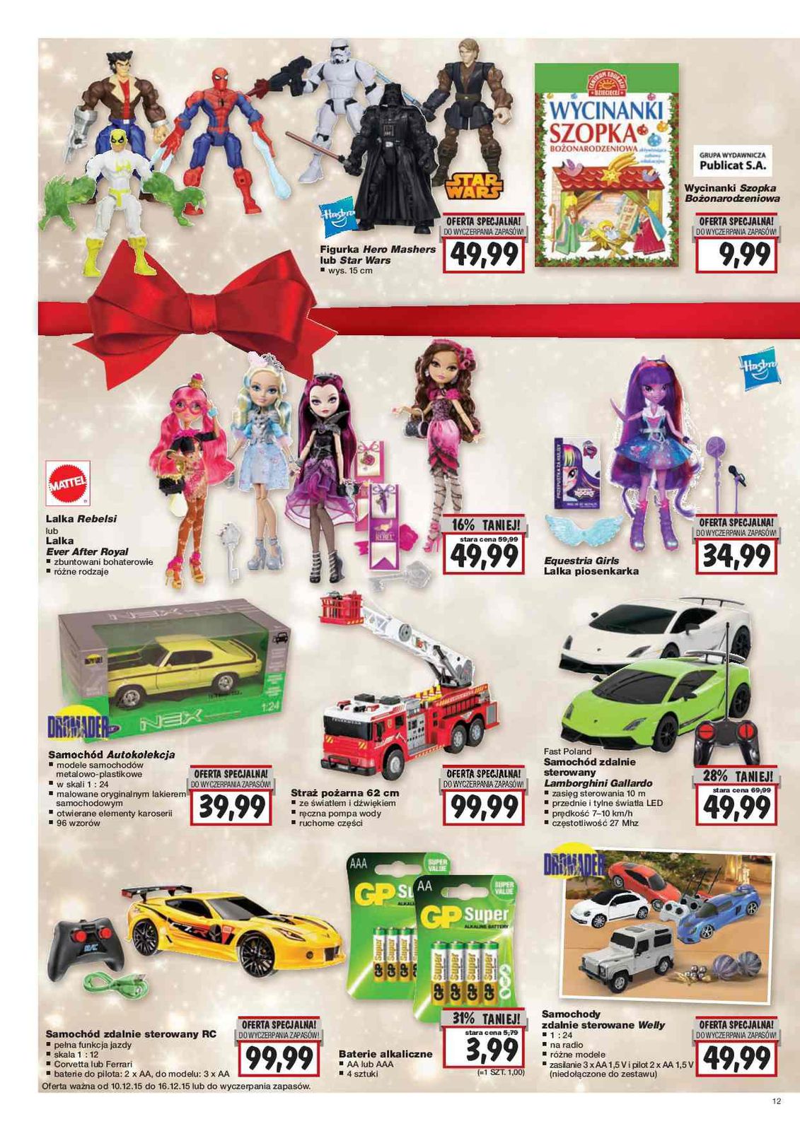 Gazetka promocyjna Kaufland do 16/12/2015 str.12