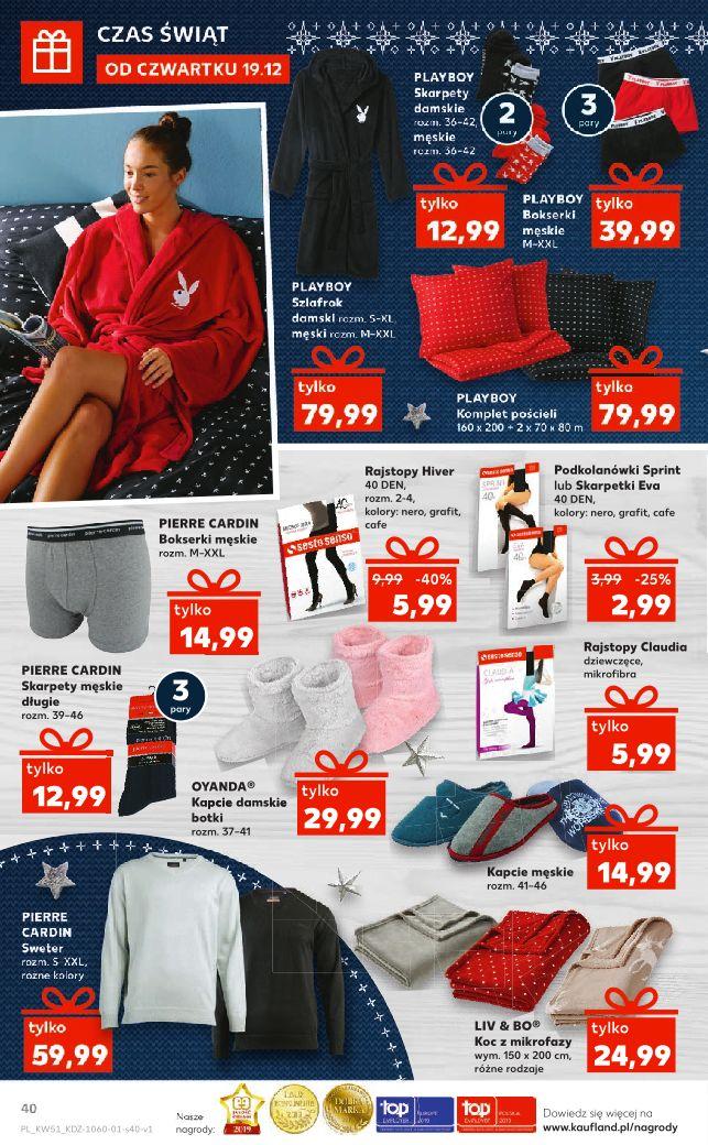 Gazetka promocyjna Kaufland do 24/12/2019 str.40