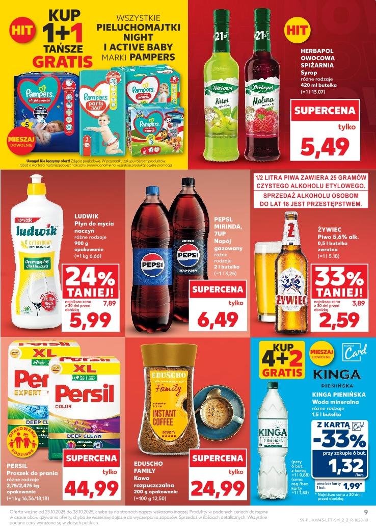 Gazetka promocyjna Kaufland do 29/10/2025 str.9
