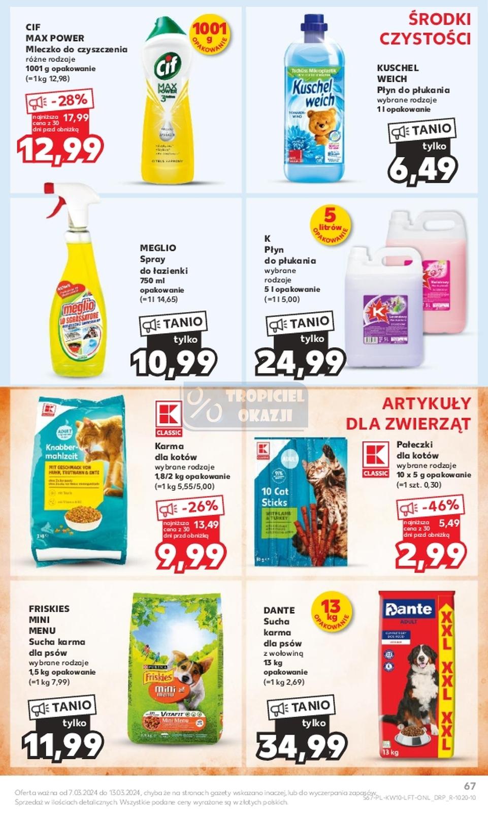 Gazetka promocyjna Kaufland do 13/03/2024 str.67