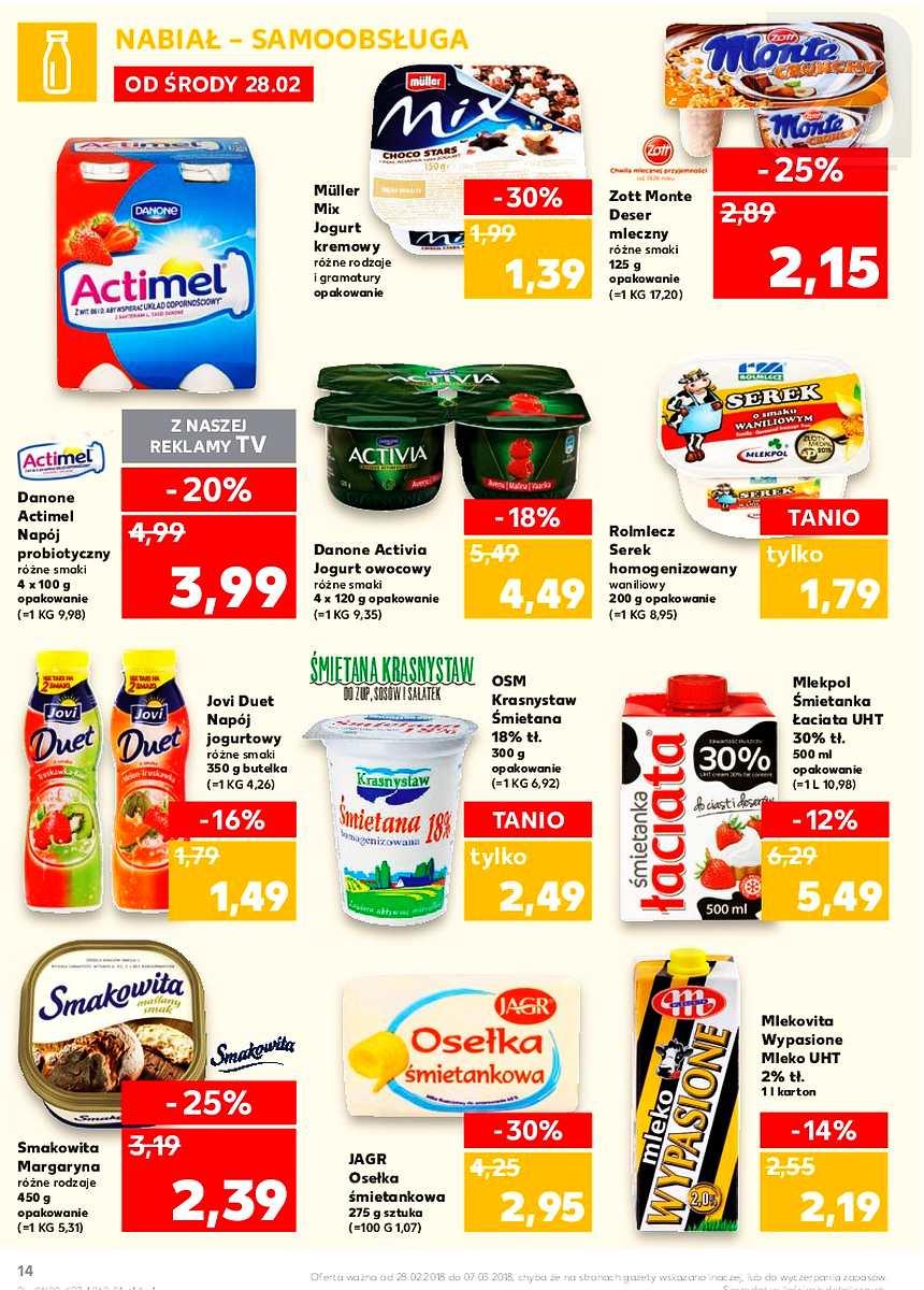 Gazetka promocyjna Kaufland do 07/03/2018 str.14