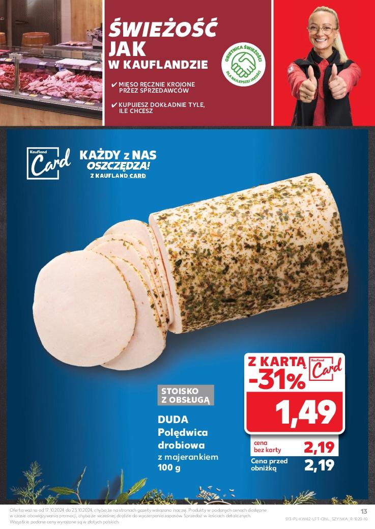 Gazetka promocyjna Kaufland do 23/10/2024 str.13