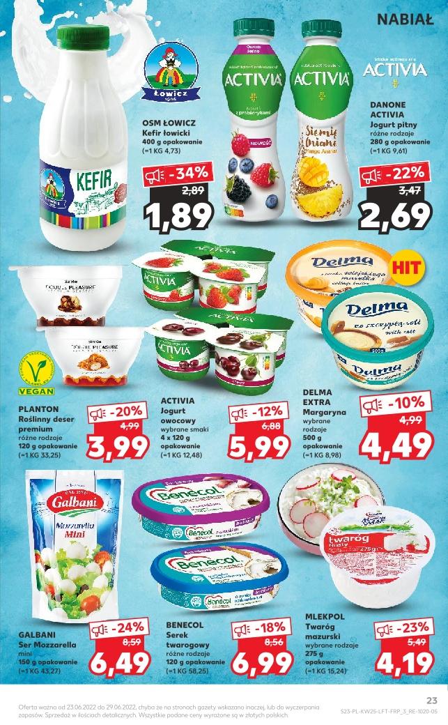 Gazetka promocyjna Kaufland do 29/06/2022 str.23