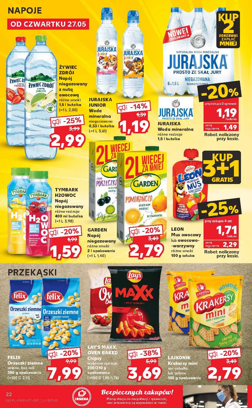 Gazetka promocyjna Kaufland do 01/06/2021 str.22