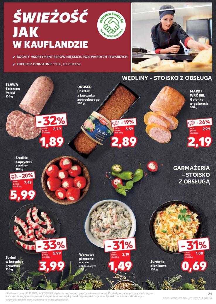 Gazetka promocyjna Kaufland do 16/10/2024 str.21