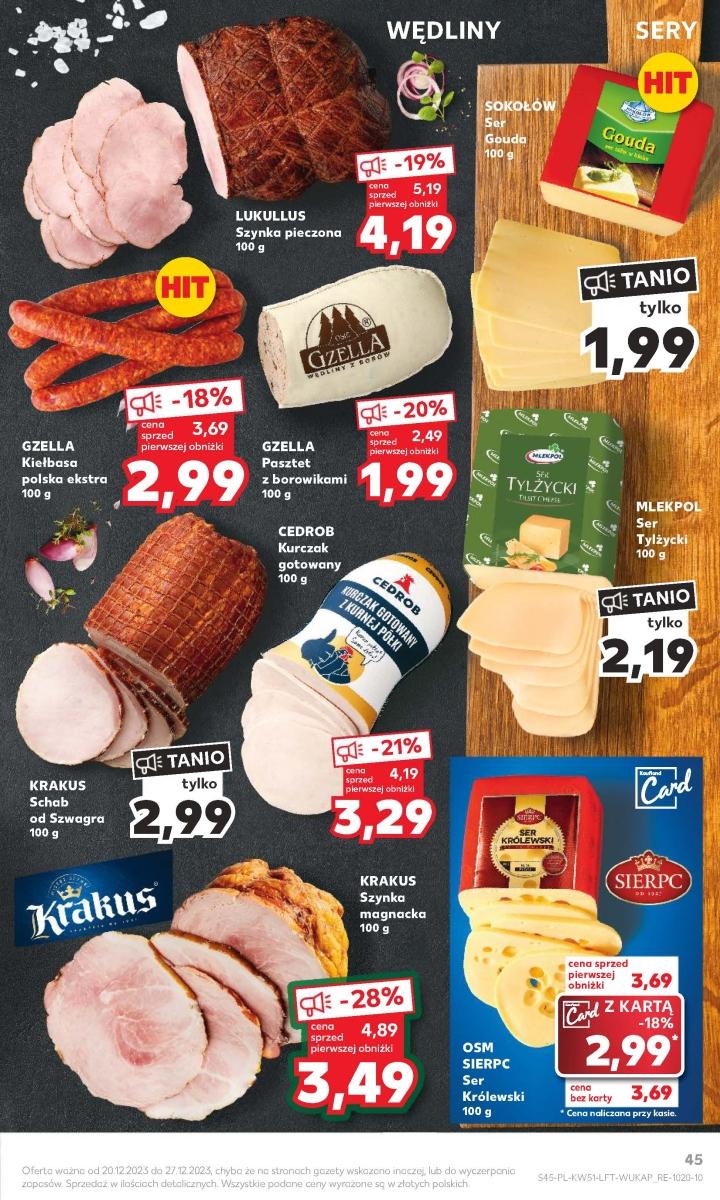 Gazetka promocyjna Kaufland do 27/12/2023 str.45