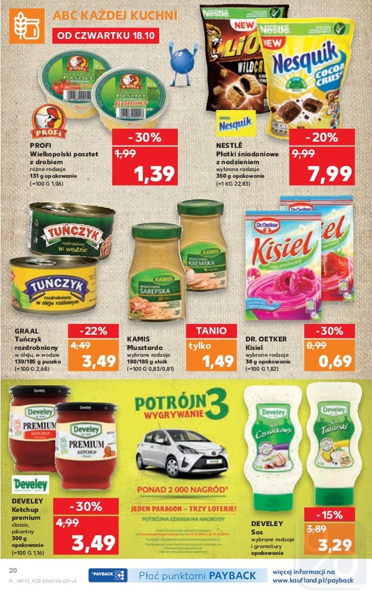 Gazetka promocyjna Kaufland do 24/10/2018 str.20