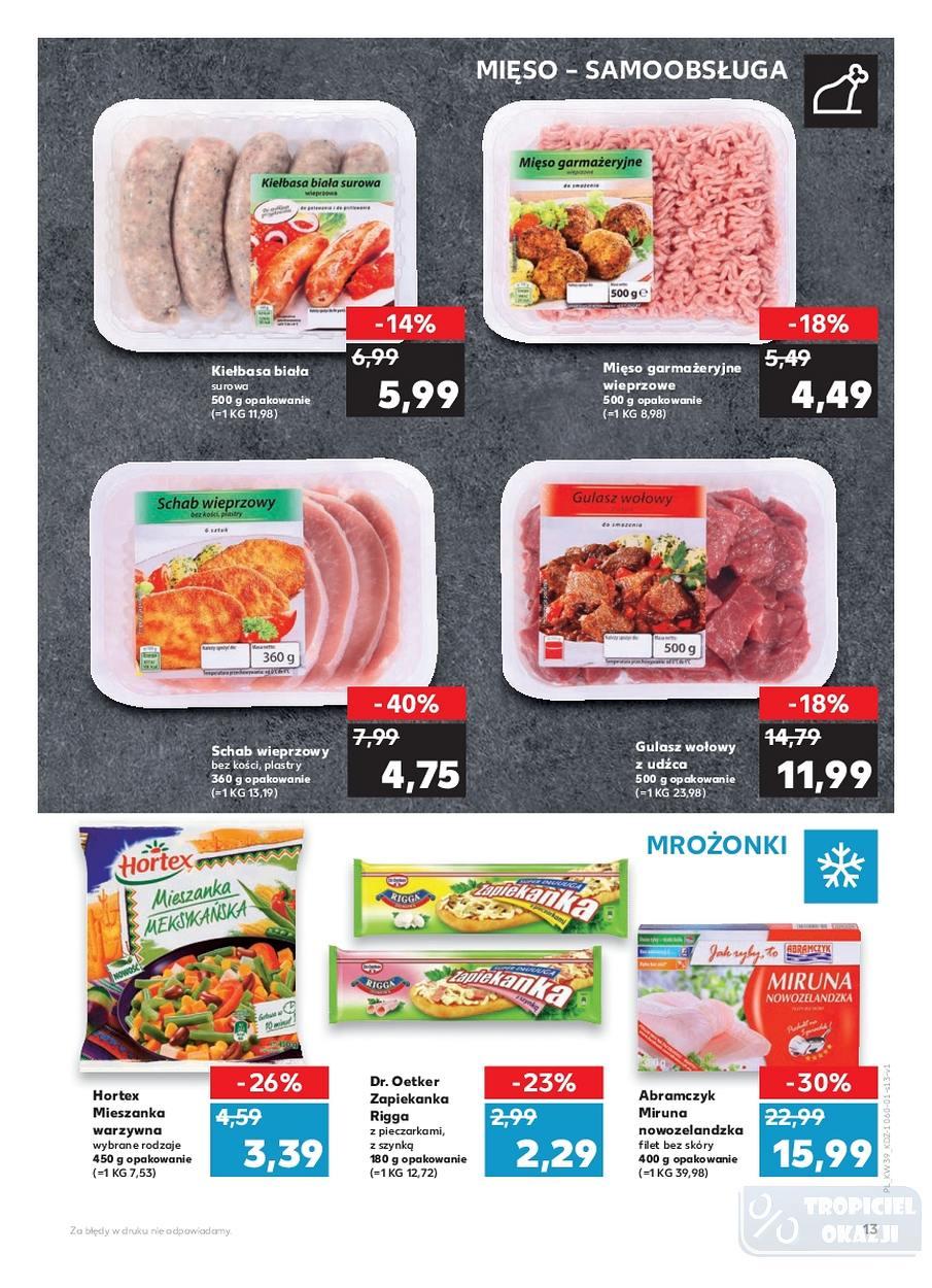 Gazetka promocyjna Kaufland do 04/10/2017 str.13