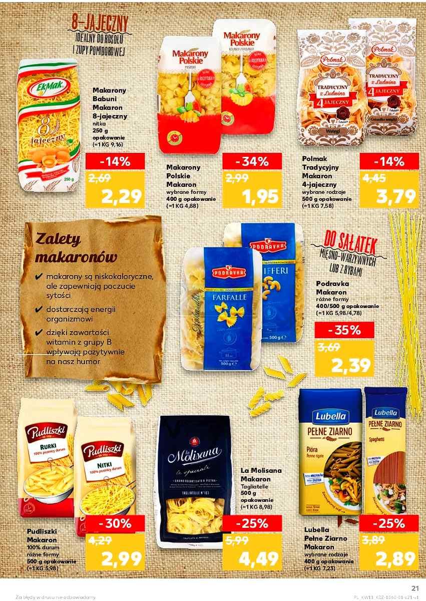 Gazetka promocyjna Kaufland do 21/03/2018 str.21