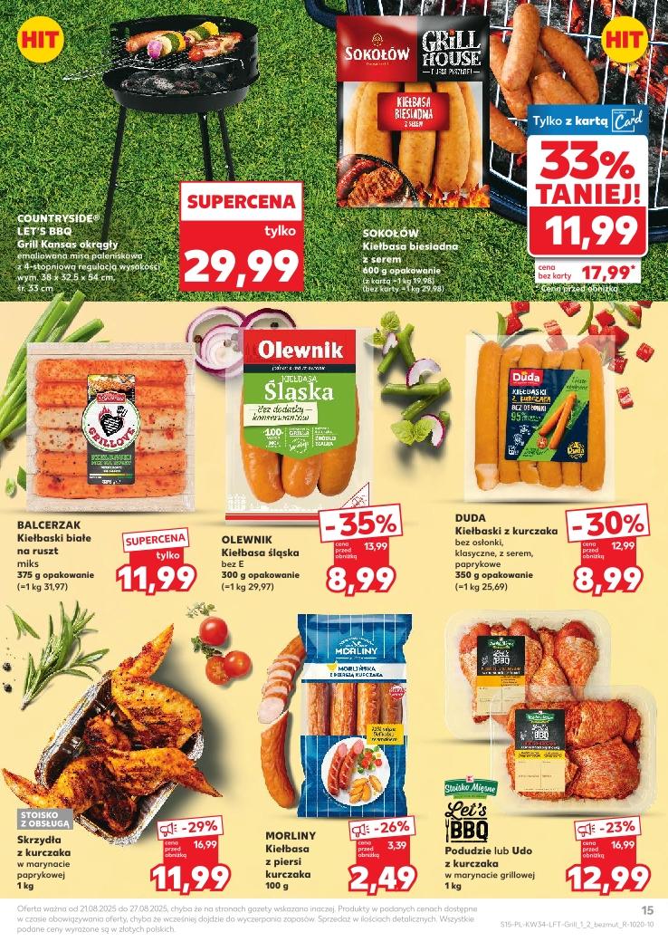 Gazetka promocyjna Kaufland do 27/08/2025 str.15