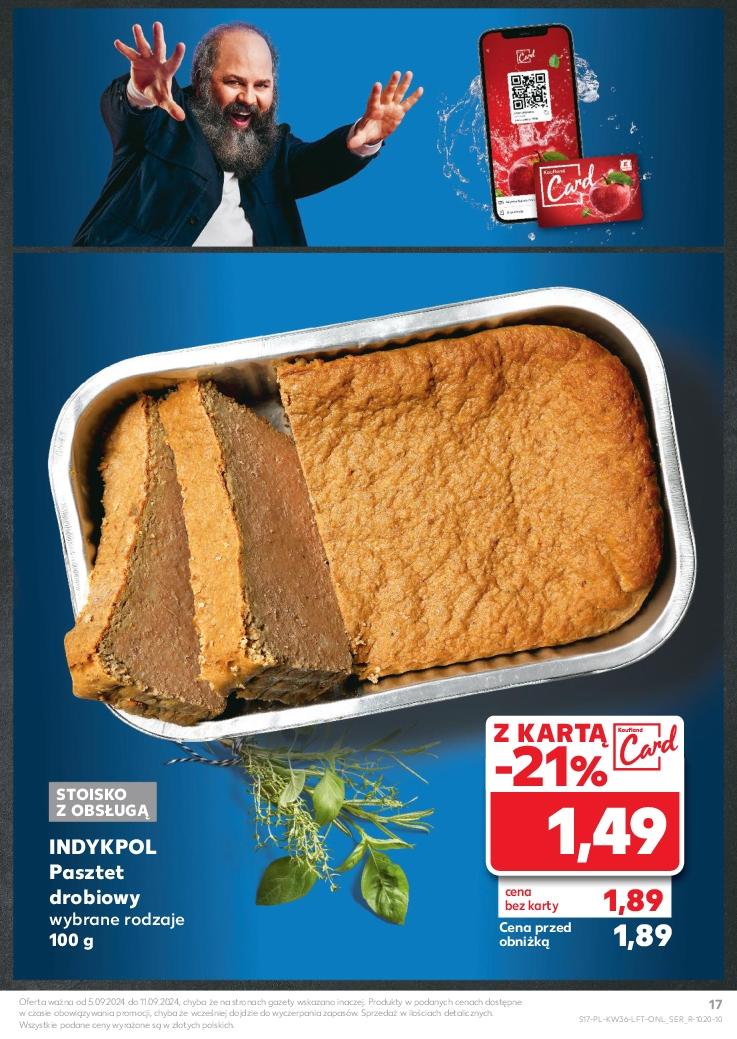 Gazetka promocyjna Kaufland do 11/09/2024 str.17