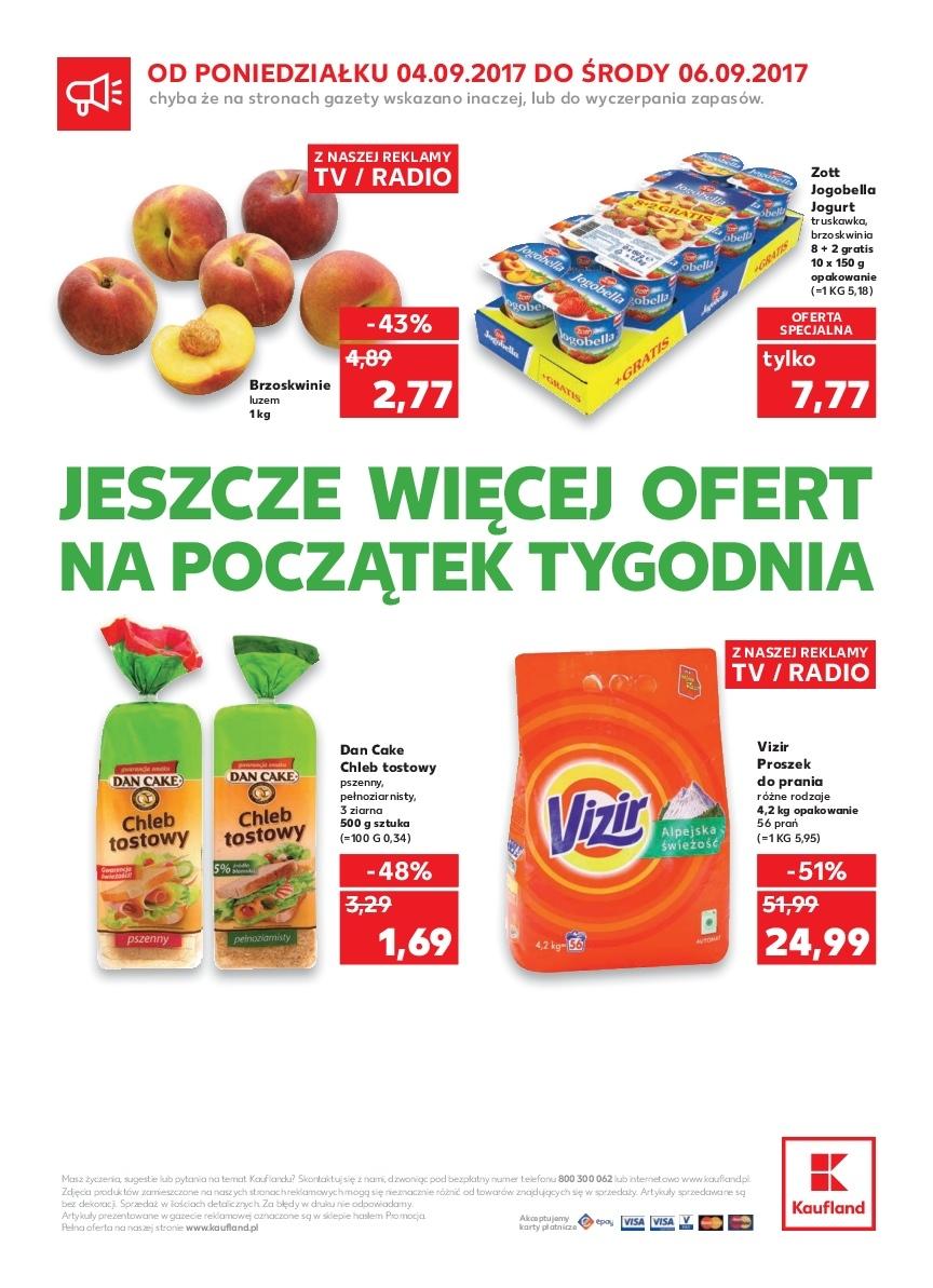 Gazetka promocyjna Kaufland do 06/09/2017 str.0