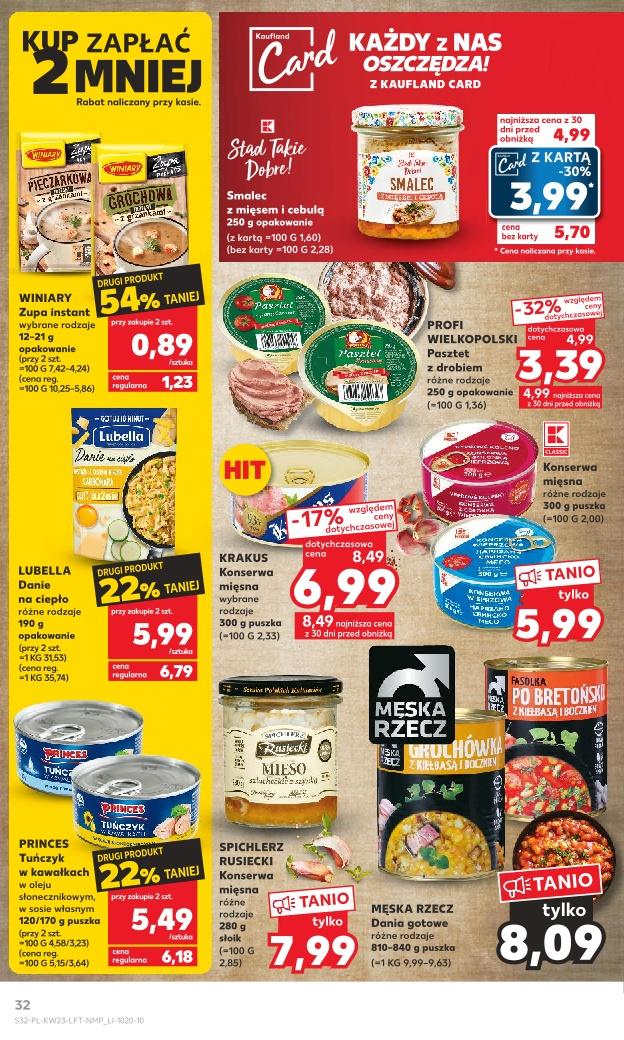 Gazetka promocyjna Kaufland do 14/06/2023 str.32