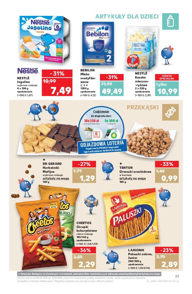 Gazetka promocyjna Kaufland do 12/09/2018 str.23