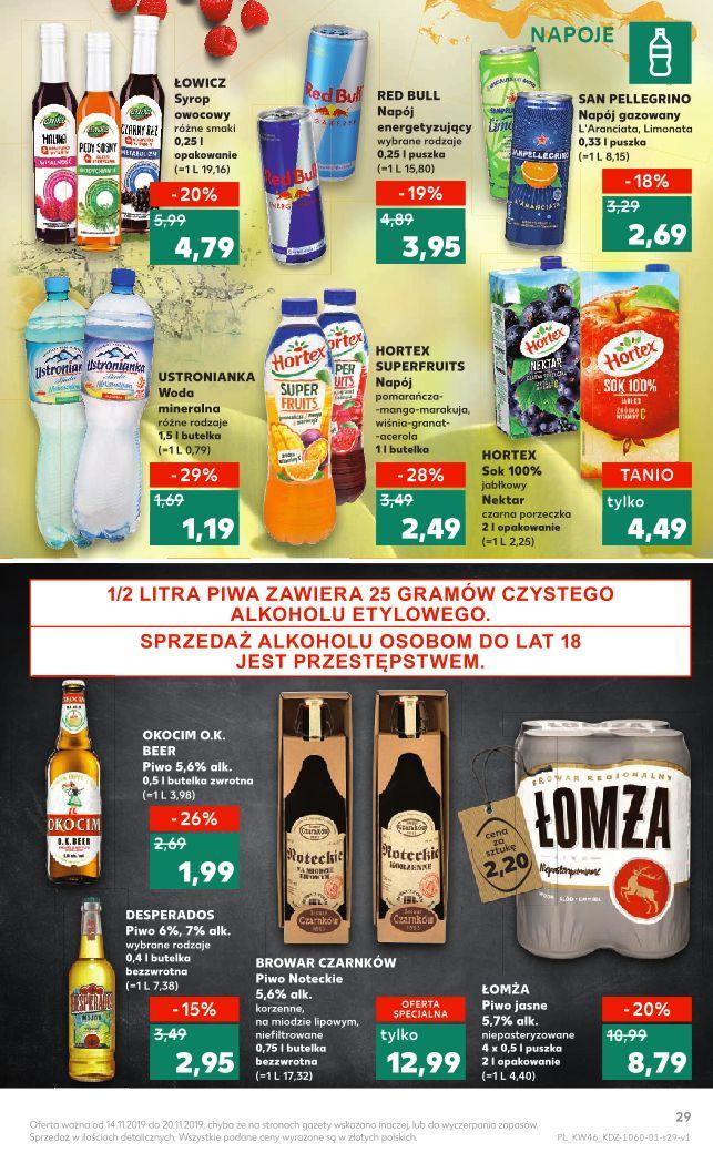 Gazetka promocyjna Kaufland do 20/11/2019 str.29