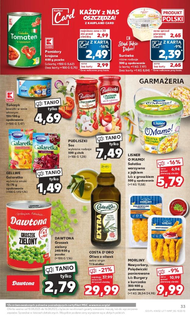 Gazetka promocyjna Kaufland do 16/08/2023 str.33