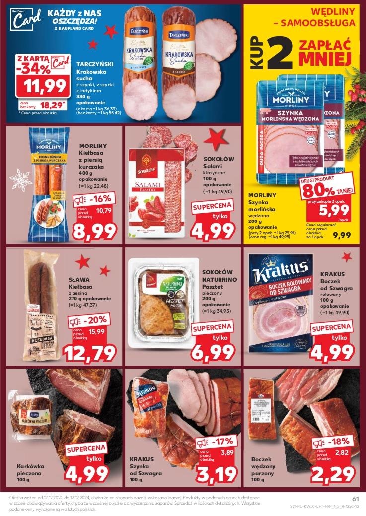 Gazetka promocyjna Kaufland do 18/12/2024 str.61