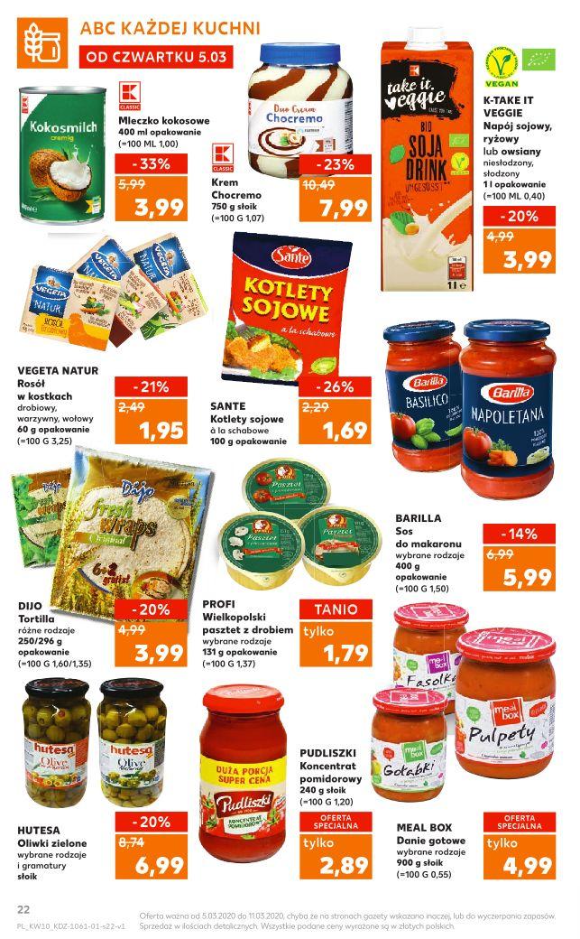 Gazetka promocyjna Kaufland do 11/03/2020 str.22