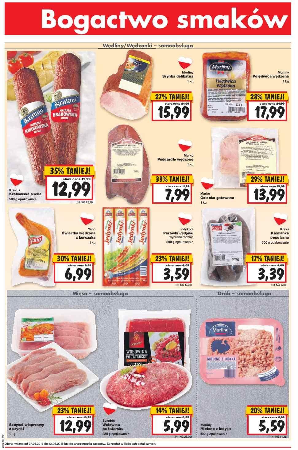 Gazetka promocyjna Kaufland do 13/04/2016 str.18