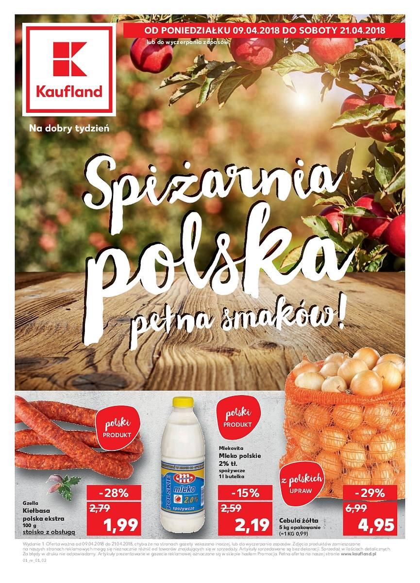Gazetka promocyjna Kaufland do 21/04/2018 str.1