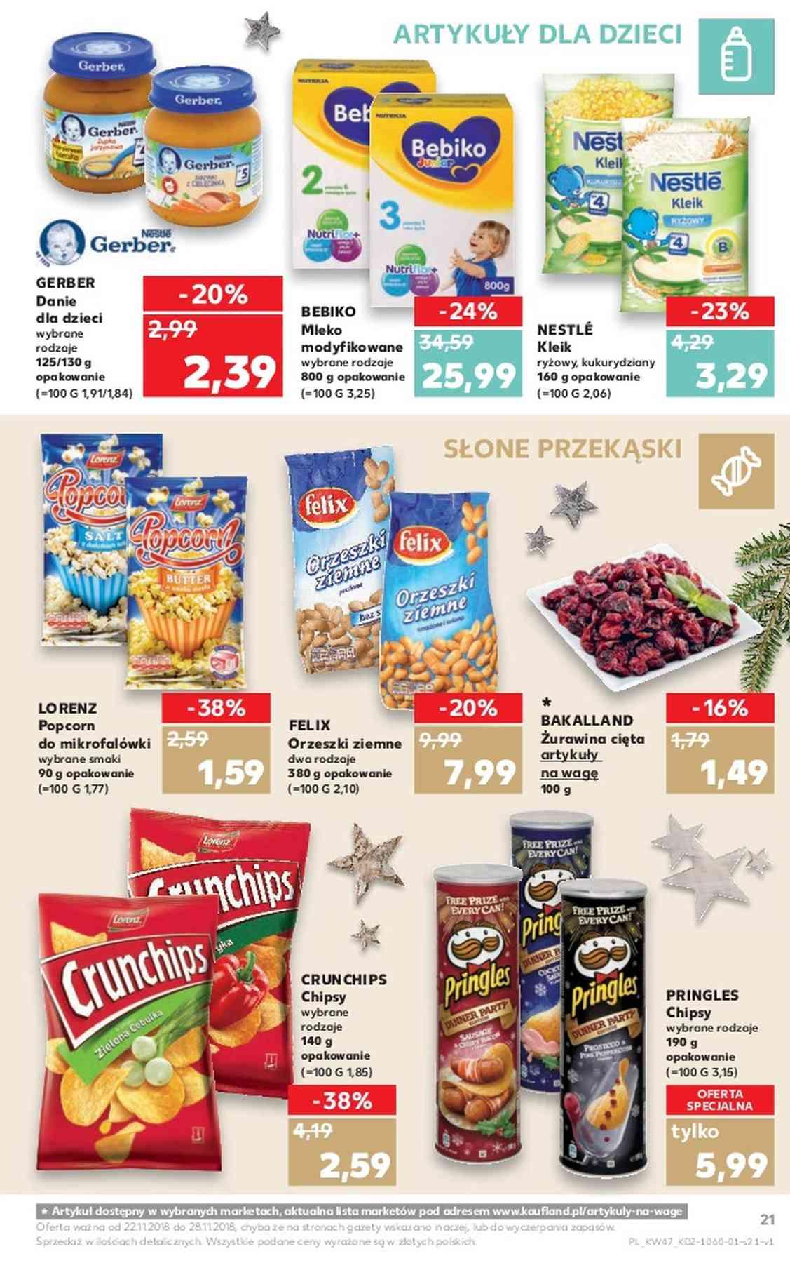 Gazetka promocyjna Kaufland do 28/11/2018 str.21