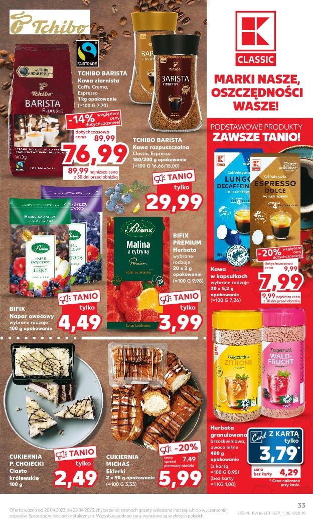 Gazetka promocyjna Kaufland do 25/04/2023 str.33