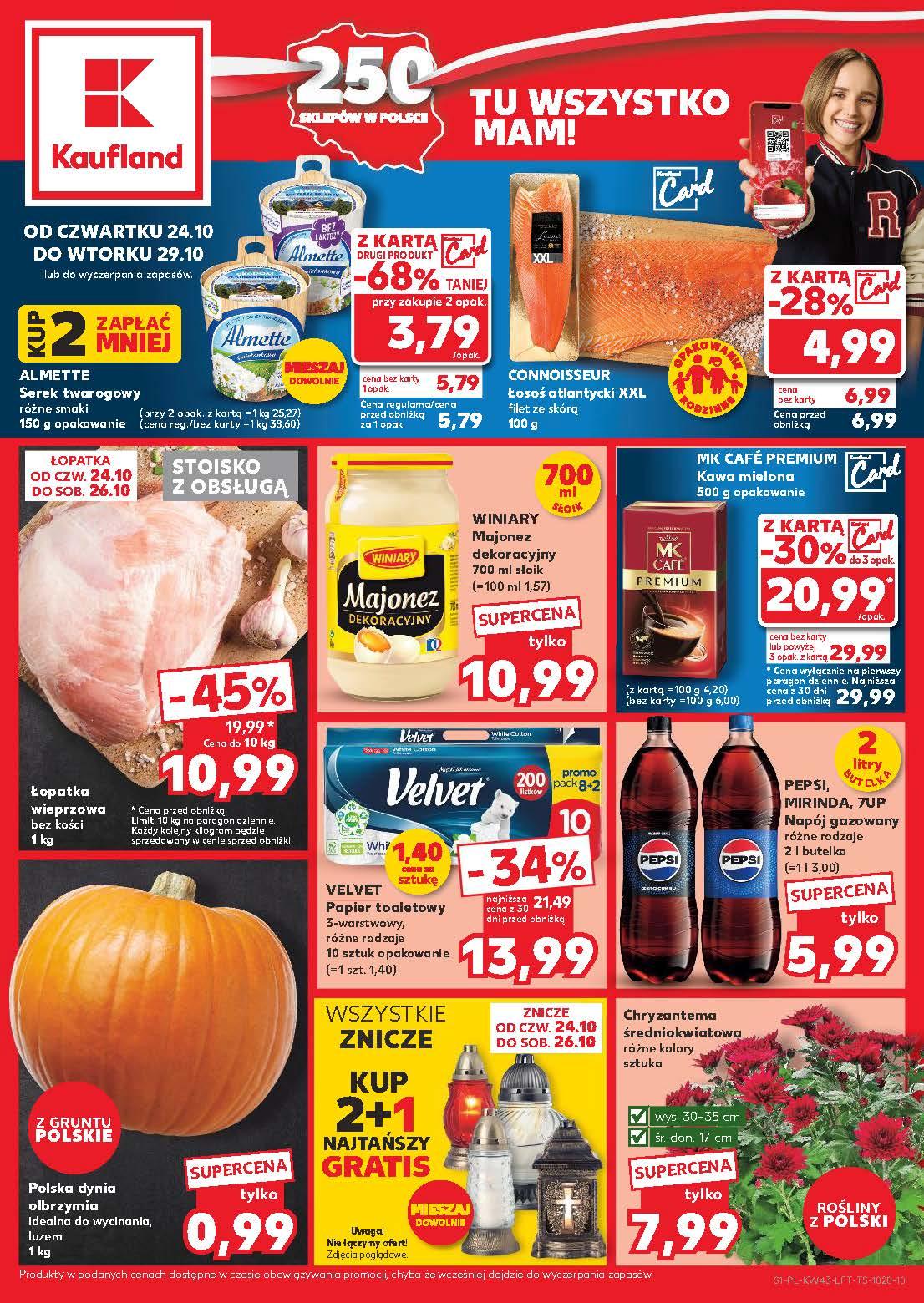 Gazetka promocyjna Kaufland do 29/10/2024 str.1