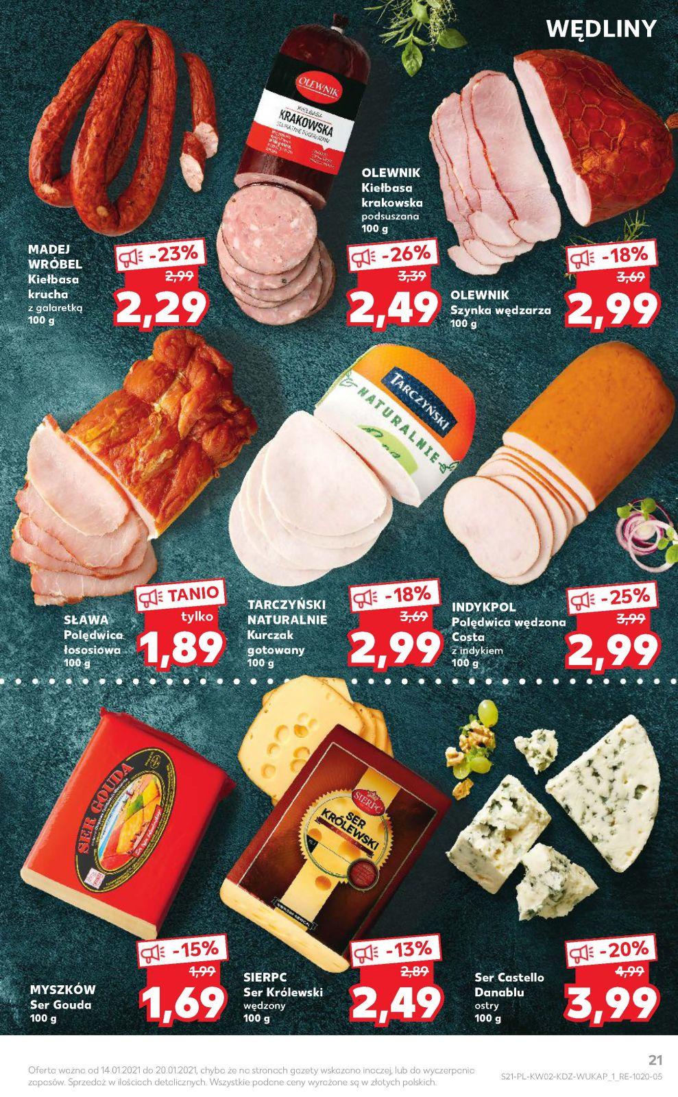 Gazetka promocyjna Kaufland do 20/01/2021 str.21