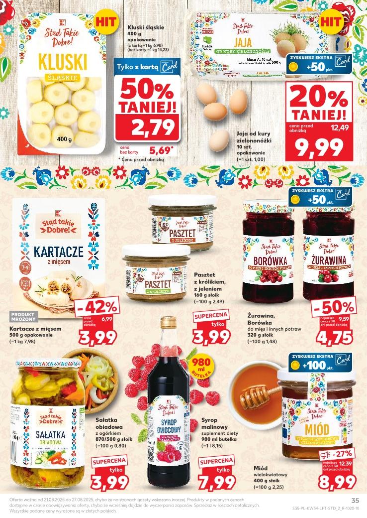 Gazetka promocyjna Kaufland do 27/08/2025 str.35