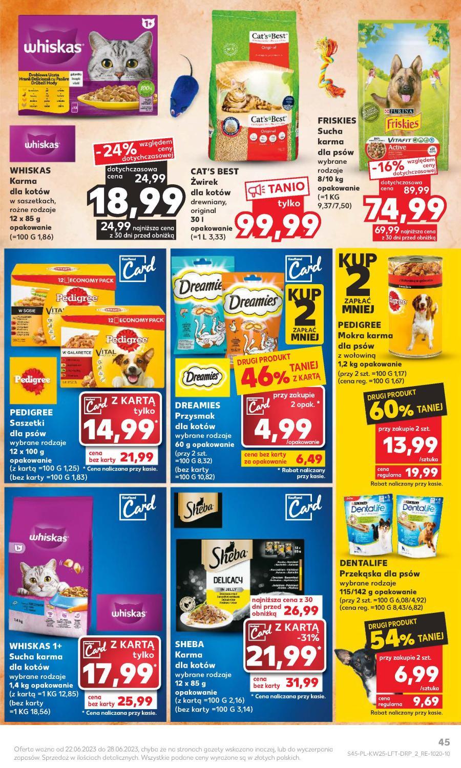 Gazetka promocyjna Kaufland do 28/06/2023 str.45