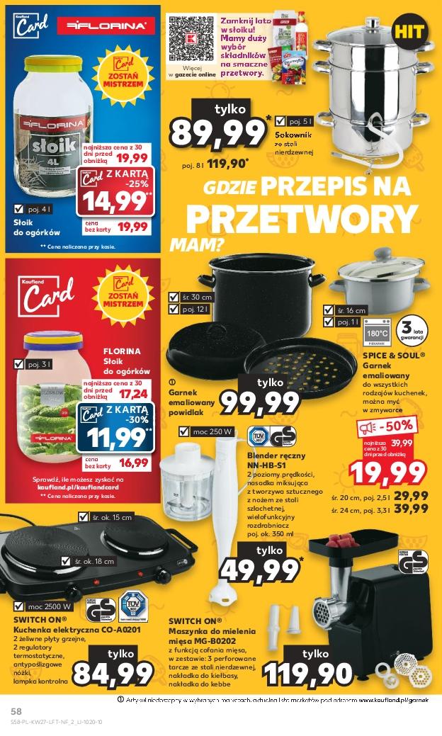 Gazetka promocyjna Kaufland do 12/07/2023 str.58