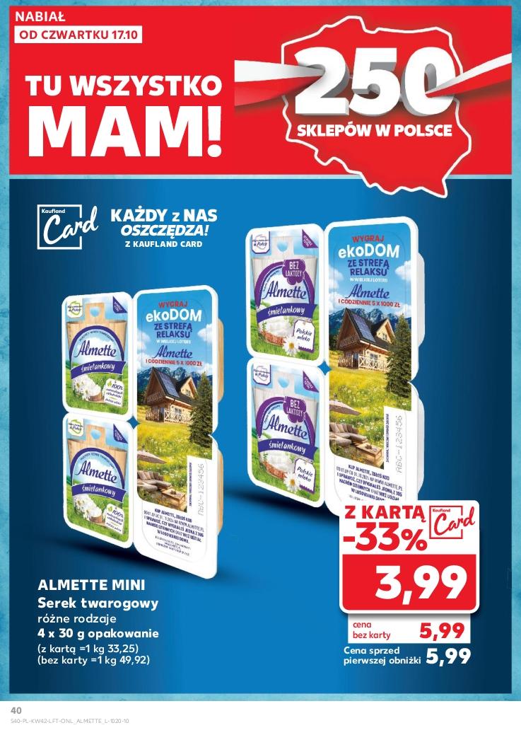 Gazetka promocyjna Kaufland do 23/10/2024 str.40