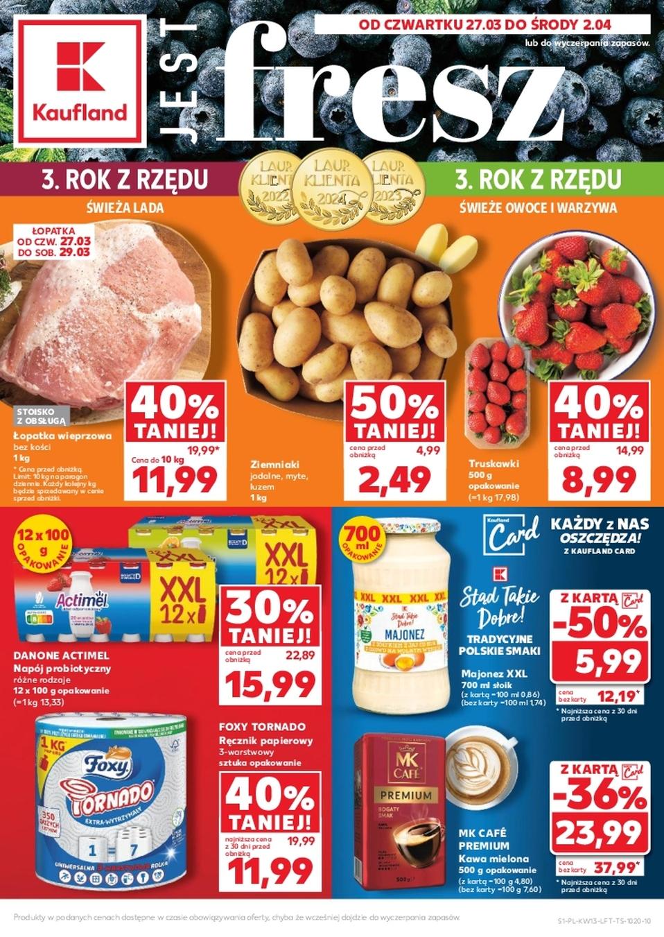 Gazetka promocyjna Kaufland do 02/04/2025 str.1