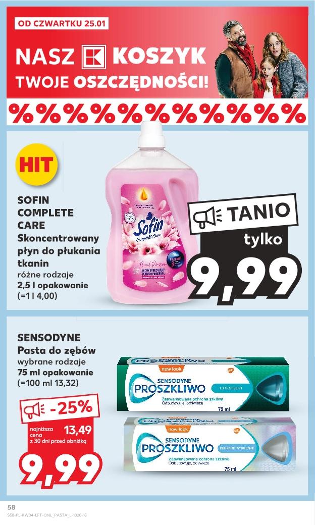 Gazetka promocyjna Kaufland do 31/01/2024 str.58