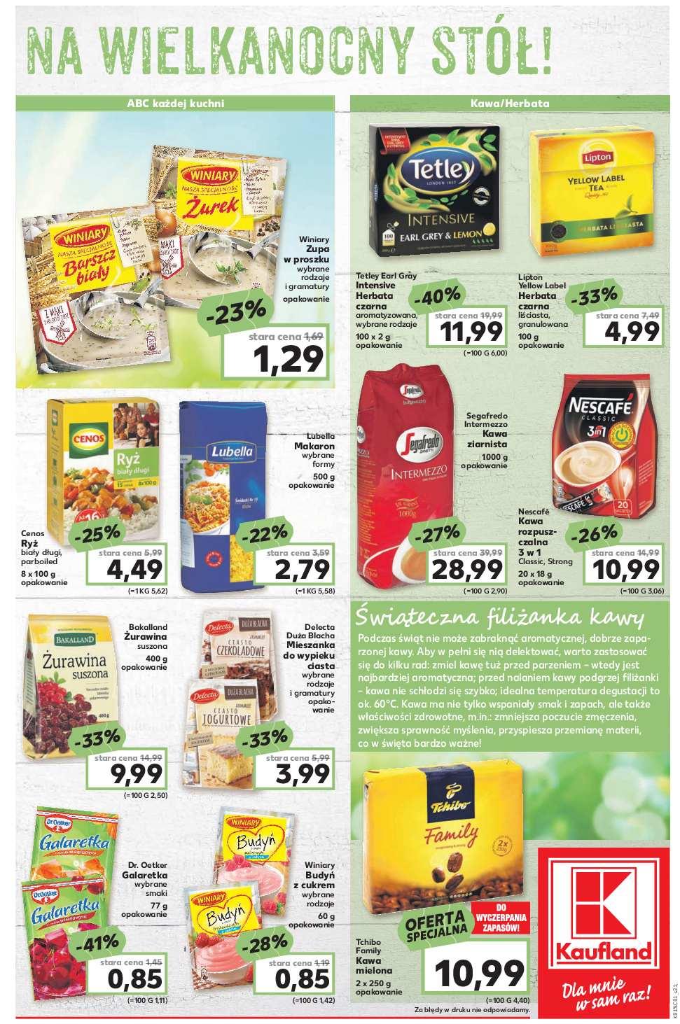 Gazetka promocyjna Kaufland do 12/04/2017 str.21