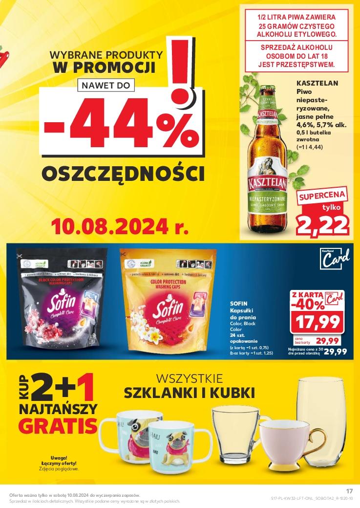 Gazetka promocyjna Kaufland do 13/08/2024 str.17