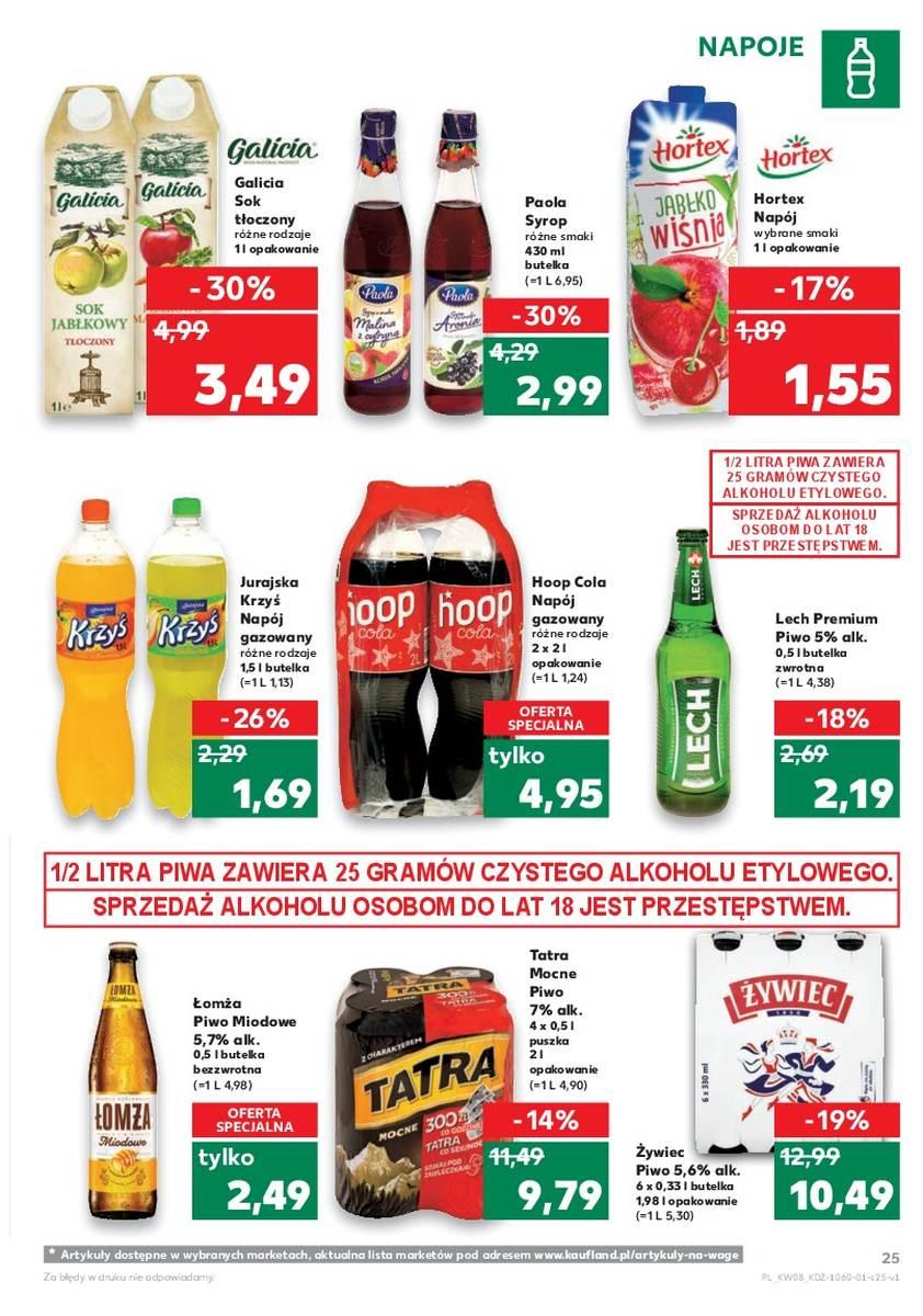 Gazetka promocyjna Kaufland do 28/02/2018 str.25