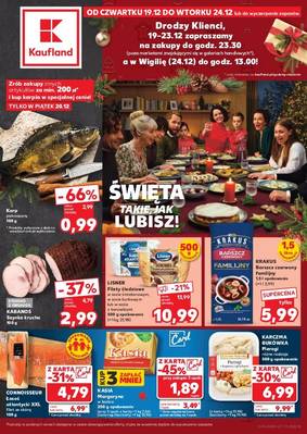 Kaufland gazetka - od 19/12/2024 do 24/12/2024