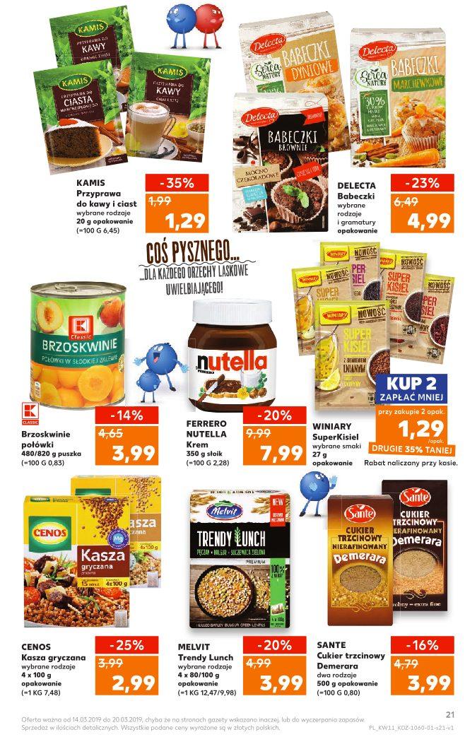 Gazetka promocyjna Kaufland do 20/03/2019 str.21