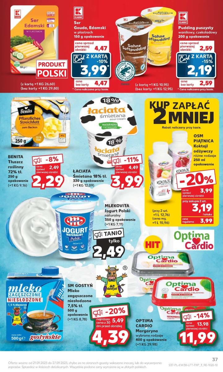 Gazetka promocyjna Kaufland do 27/09/2023 str.37