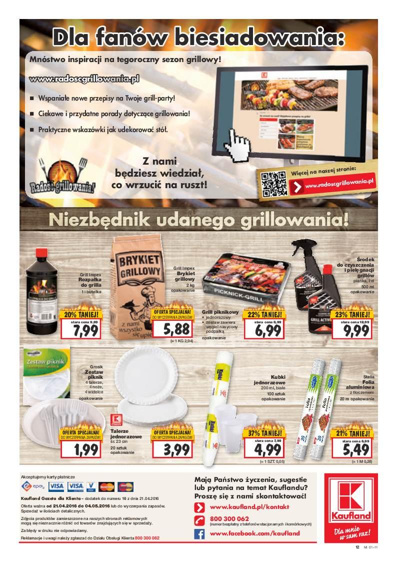 Gazetka promocyjna Kaufland do 04/05/2016 str.12